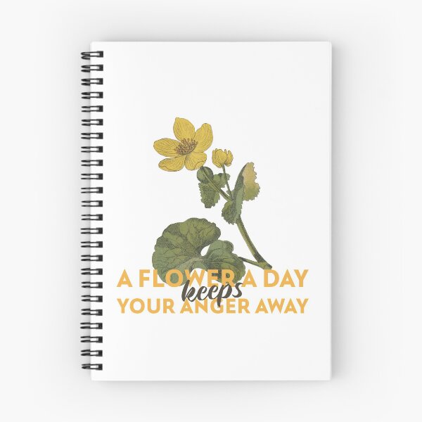 Aperçu de l'œuvre Une fleur par jour éloigne votre colère créée et vendue par bentees.