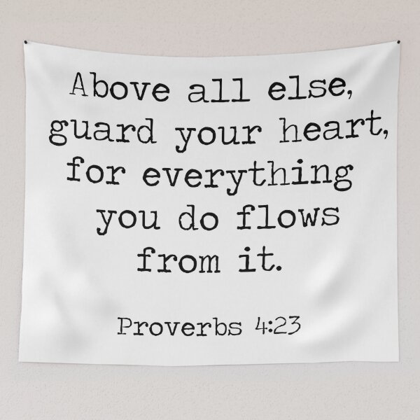 Item preview, Proverbs 4:23 designed and sold by ReVivingHoPe.