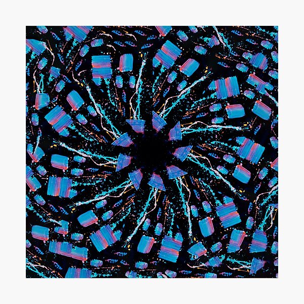 Item preview, WDVMM - 731 - Abstract Turing Mandala designed and sold by WetdryvacRB01.