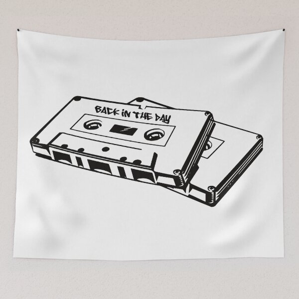 Item preview, Back In The Day - Tape Deck Design -  designed and sold by onjcdesign.