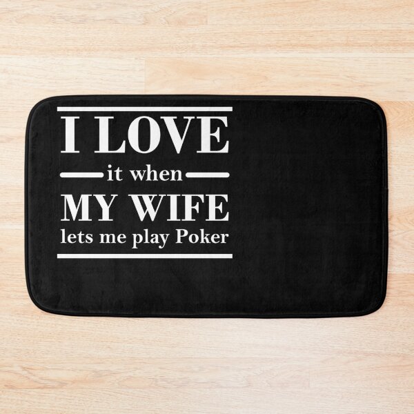 Item preview, I love my wife (POKER) designed and sold by Jannis12.