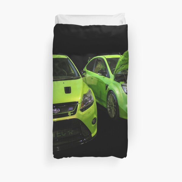 Two Green Focus RS Duvet Cover