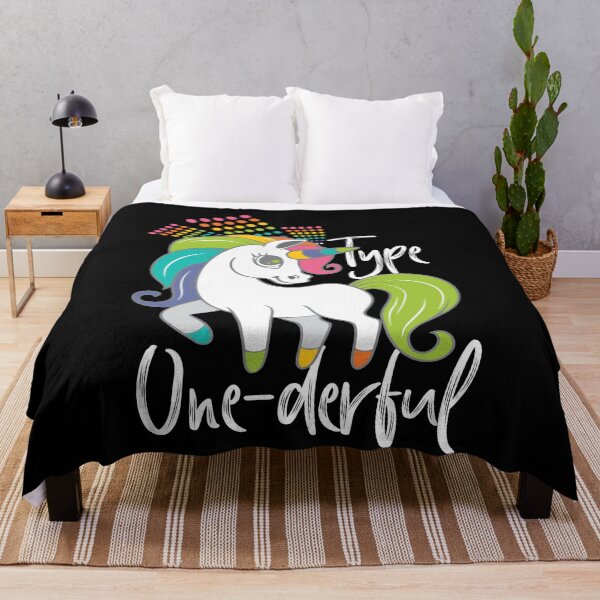 Item preview, Type 1 diabetes unicorn designed and sold by Myshelter.