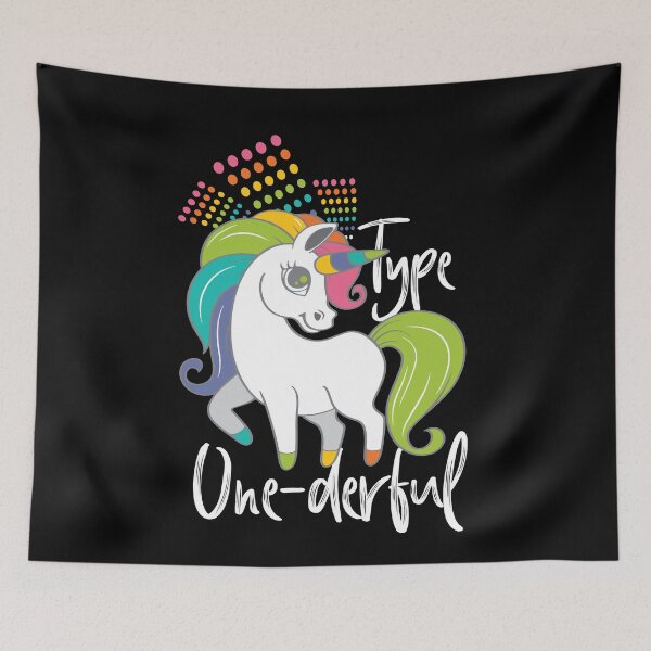 Item preview, Type 1 diabetes unicorn designed and sold by Myshelter.