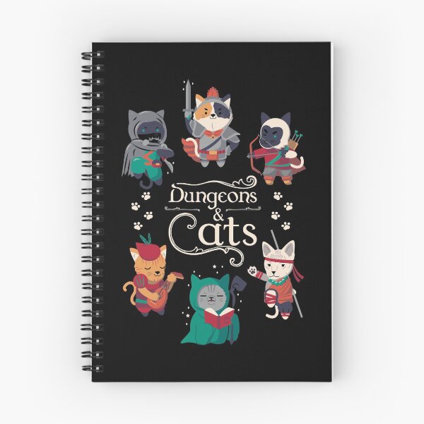 Item preview, Dungeons and Cats 2.0 designed and sold by Domiichan.
