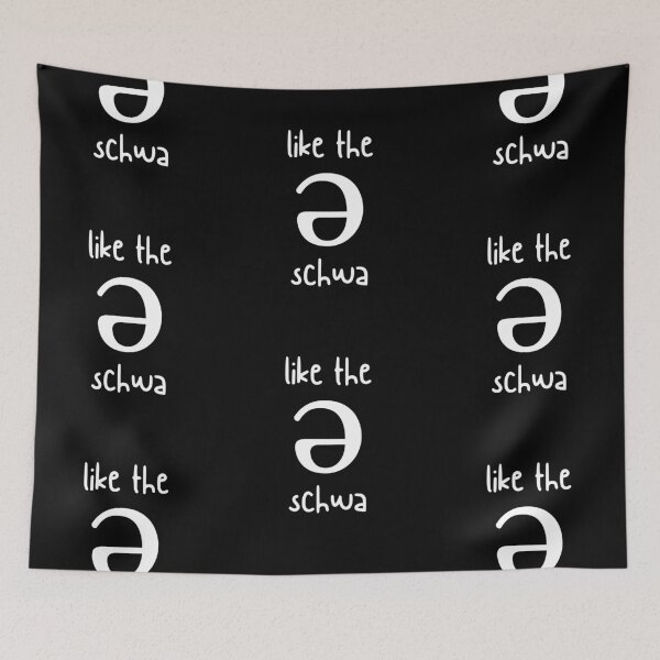 Item preview, Linguist Schwa (Like The Schwa) designed and sold by isstgeschichte.