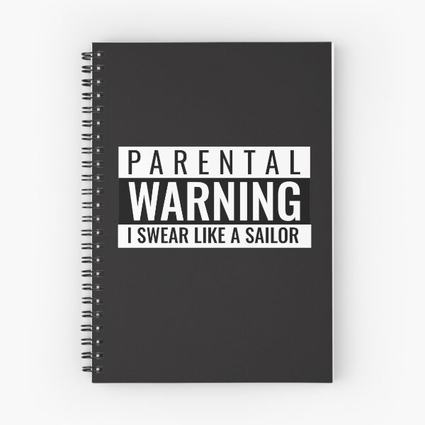 Item preview, Parental Warning I Swear Like a Sailor / Funny Tee Design designed and sold by RedBoyShop.