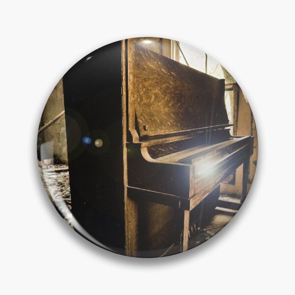 Item preview, piano abandoned building  designed and sold by johnnyssandart.