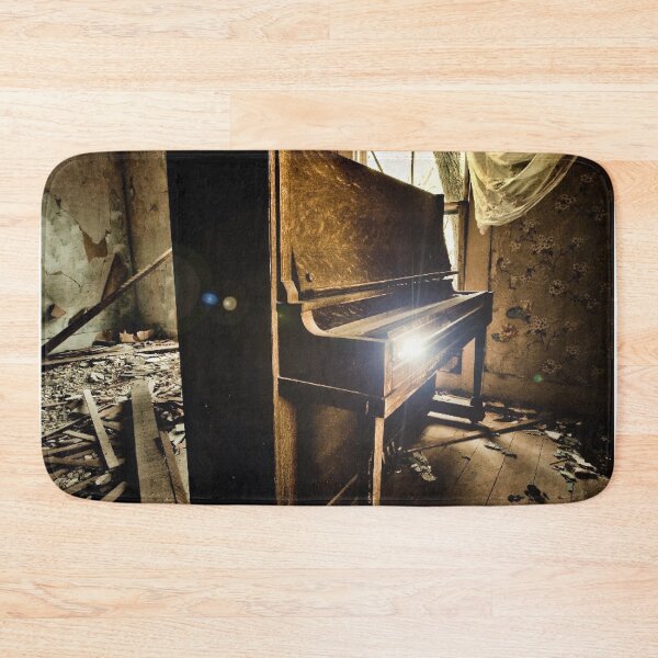 Item preview, piano abandoned building  designed and sold by johnnyssandart.