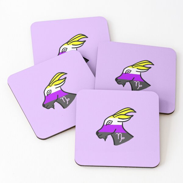 Item preview, Capricorn Non-Binary Pride designed and sold by TomeOfCartoons.