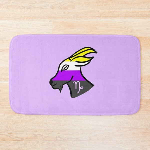 Item preview, Capricorn Non-Binary Pride designed and sold by TomeOfCartoons.
