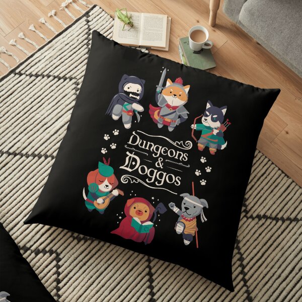 Dungeons and Doggos Cojines de suelo
