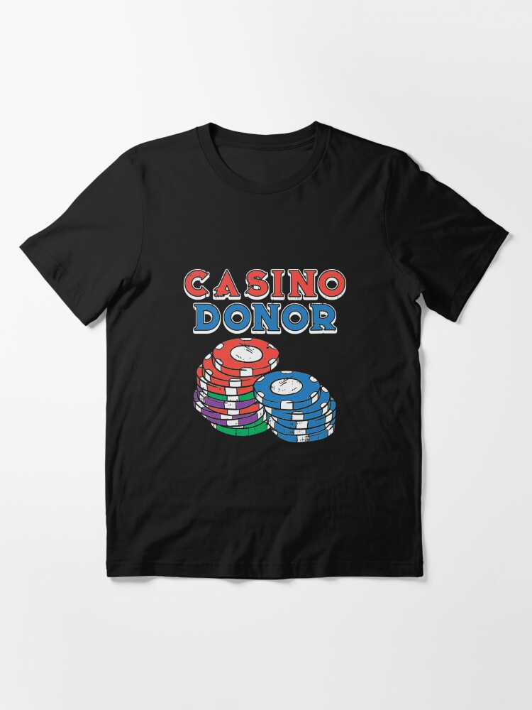 Alternate view of Casino Donor - Casino Essential T-Shirt