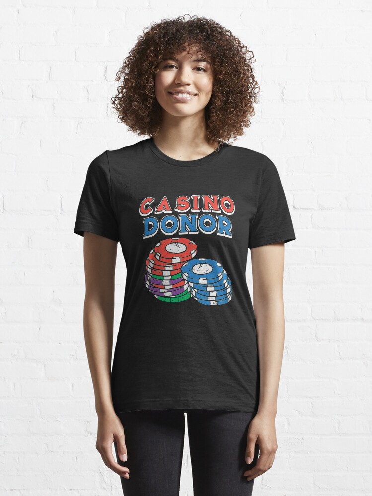 Alternate view of Casino Donor - Casino Essential T-Shirt