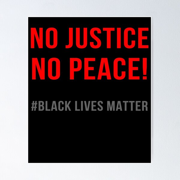Item preview, No Justice No Peace T-shirt, Anti police brutality Tee designed and sold by Marouk.