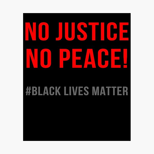 Item preview, No Justice No Peace T-shirt, Anti police brutality Tee designed and sold by Marouk.