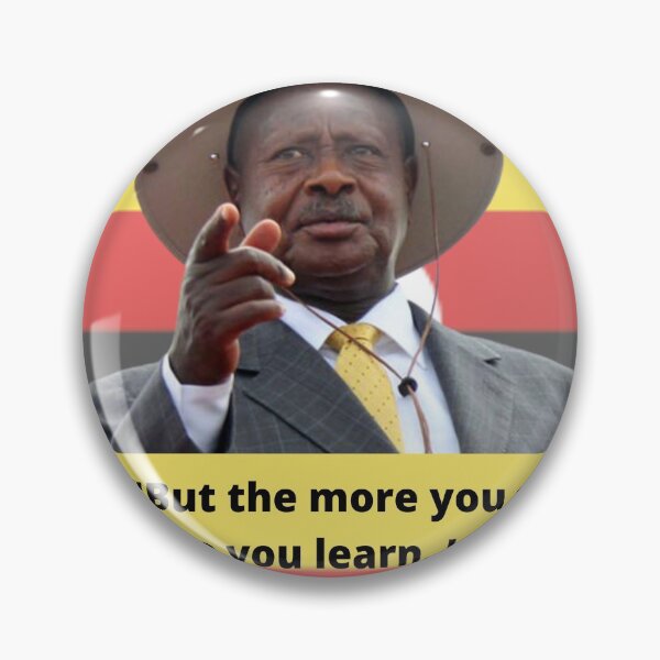 Aperçu de l'œuvre Museveni Ouganda créée et vendue par dictatormerch.