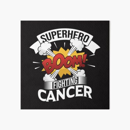 Item preview, Superhero fighting cancer! designed and sold by Cutebutfunny.
