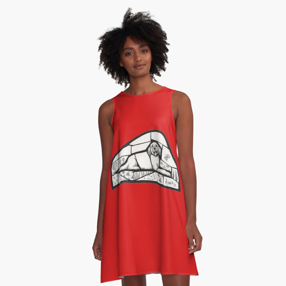 Item preview, A-Line Dress designed and sold by MunaZuberi.