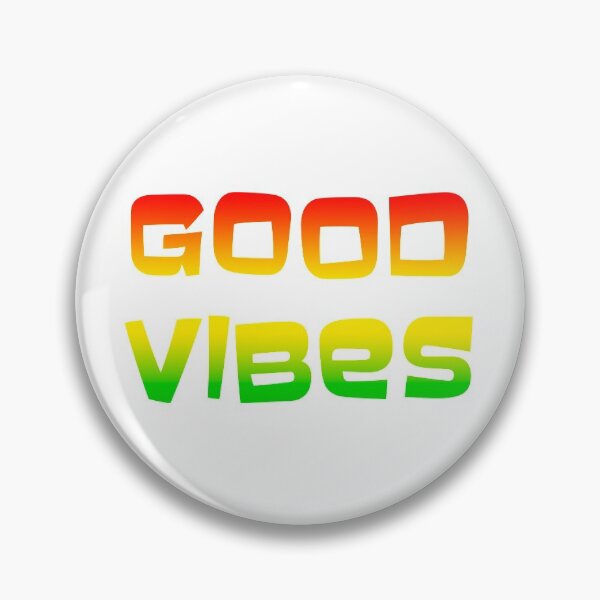 Item preview, Good vibes reggae rasta colours on white designed and sold by Stageystuff.