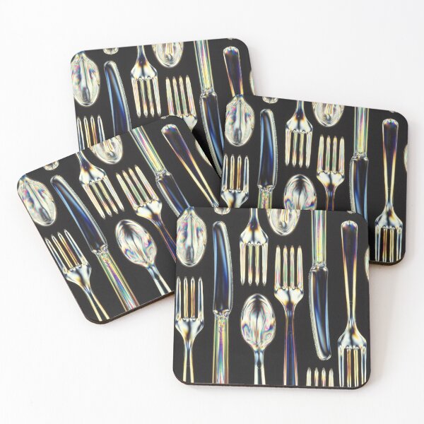 Item preview, Plastic Knives, Forks and Spoons Arranged In A Pattern designed and sold by taiche.