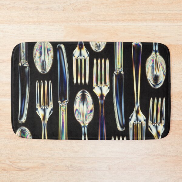 Item preview, Plastic Knives, Forks and Spoons Arranged In A Pattern designed and sold by taiche.
