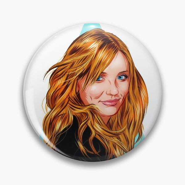 Item preview, Cameron Diaz - An illustration by Paul Cemmick designed and sold by TIGERDAVER.