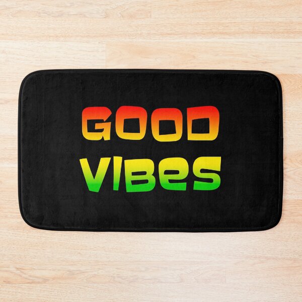 Item preview, Good vibes reggae rasta colours designed and sold by Stageystuff.