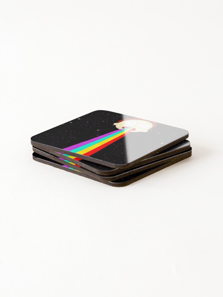 Alternate view of Moonman Morty Coasters (Set of 4)