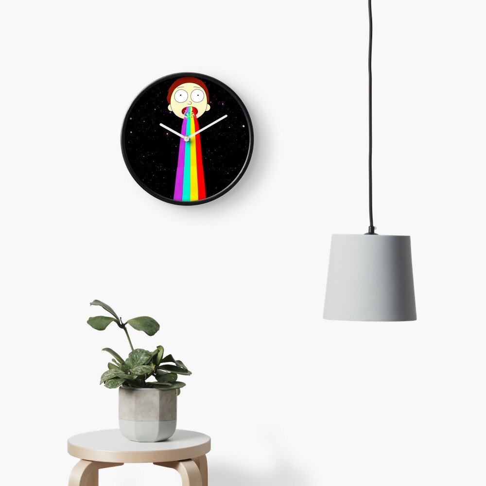 Moonman Morty Clock