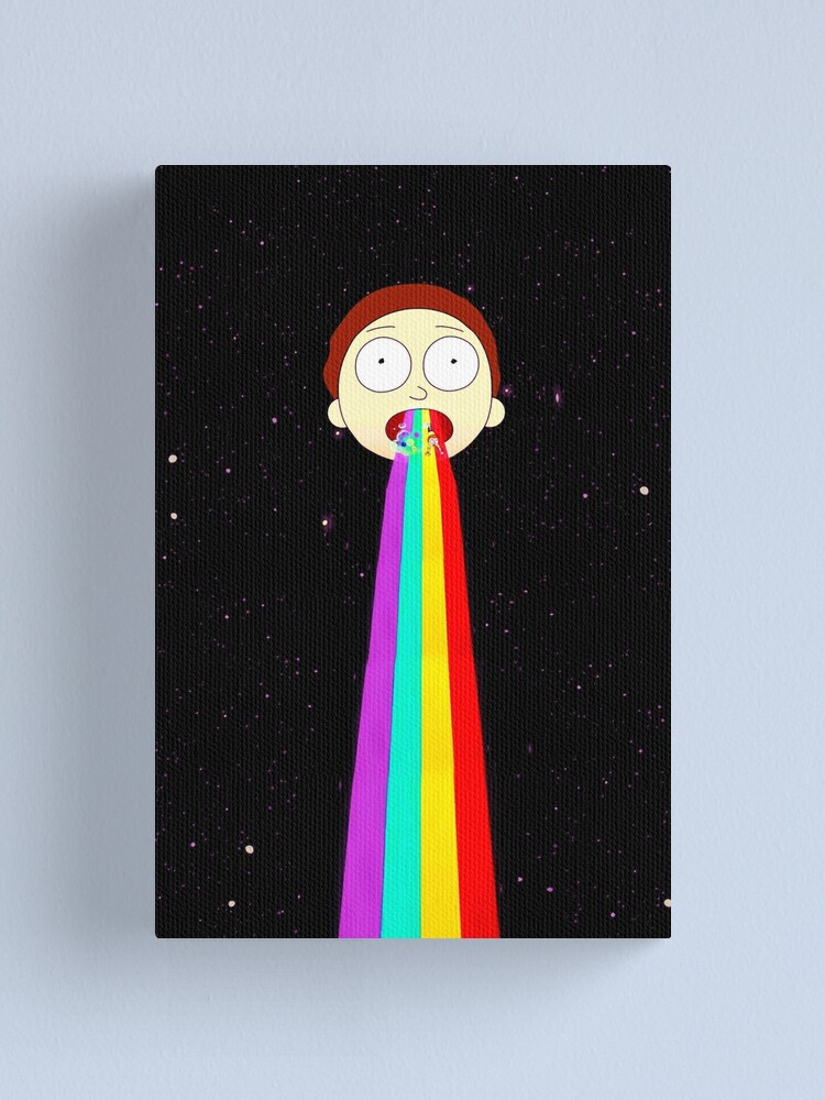 Alternate view of Moonman Morty Canvas Print