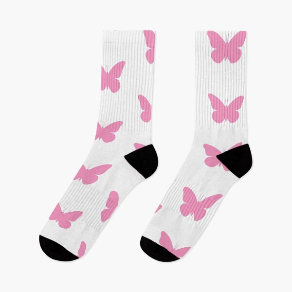 Item preview, Light Pink Butterfly Pattern and Print designed and sold by Cool Fun  Awesome Time.