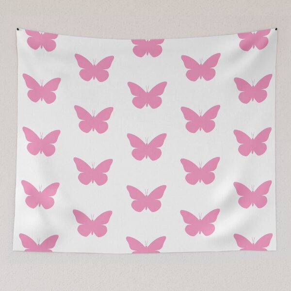 Item preview, Light Pink Butterfly Pattern and Print designed and sold by Cool Fun  Awesome Time.