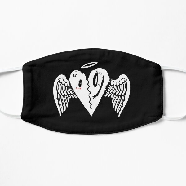 Mi corazón duele homenaje Mascarilla plana