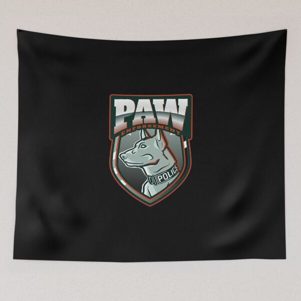 Item preview, Paw Enforcement - K9 Law Enforcement Officer designed and sold by Thinline Fire Police EMS.