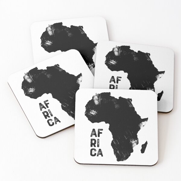 Item preview, Africa Black Map designed and sold by zuen.
