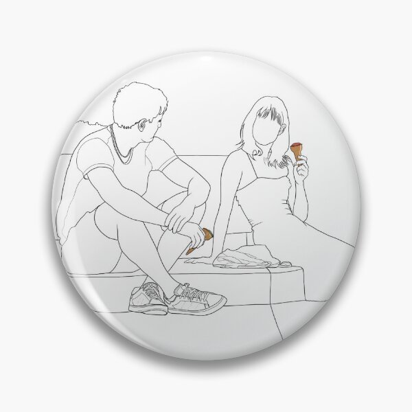 Item preview, Normal People - Connell and Marianne - Sally Rooney - Line Drawing designed and sold by Sinead Ashcroft.