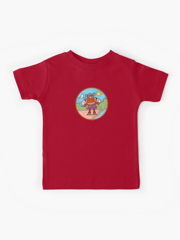 Cartoon Viking Kids T Shirt By Ayhancelik Redbubble - roblox viking shirt