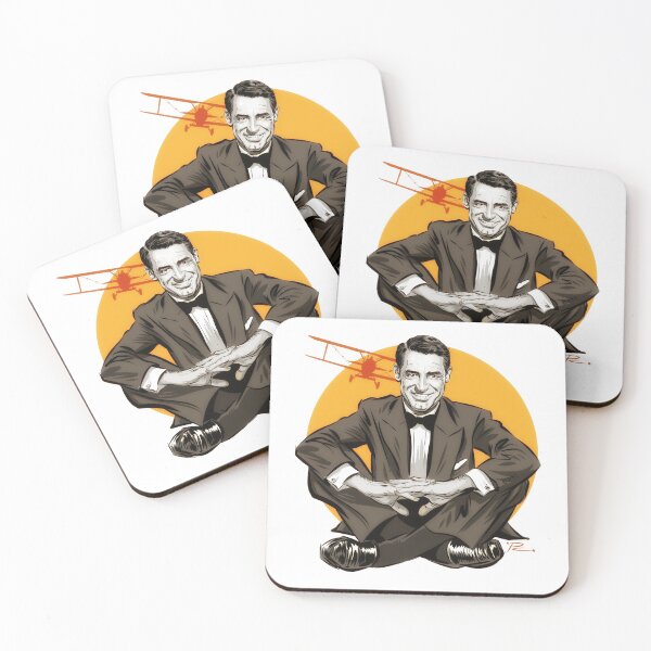 Item preview, Cary Grant - An illustration by Paul Cemmick designed and sold by TIGERDAVER.
