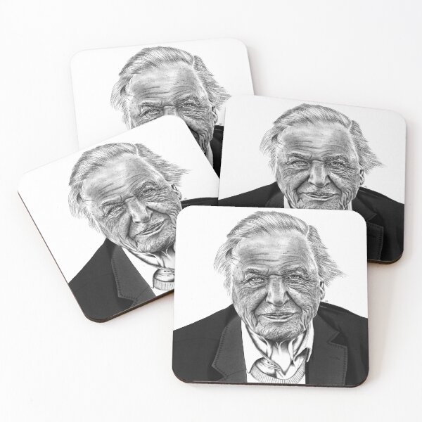 Item preview, David Attenborough  designed and sold by Sinead Ashcroft.
