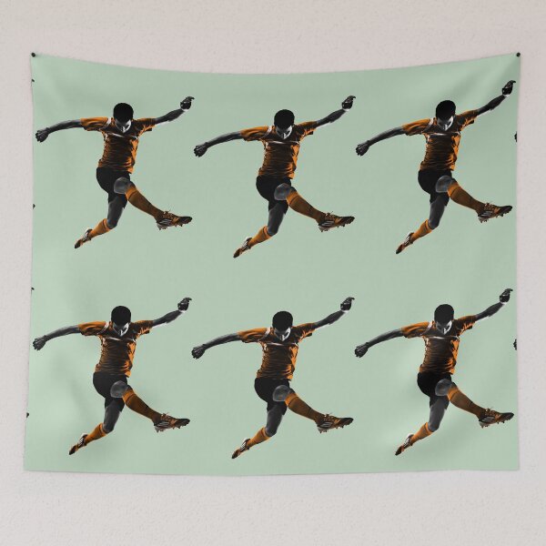 Item preview, FOOTBALL PLAYER LEG KICK designed and sold by corner-shop.