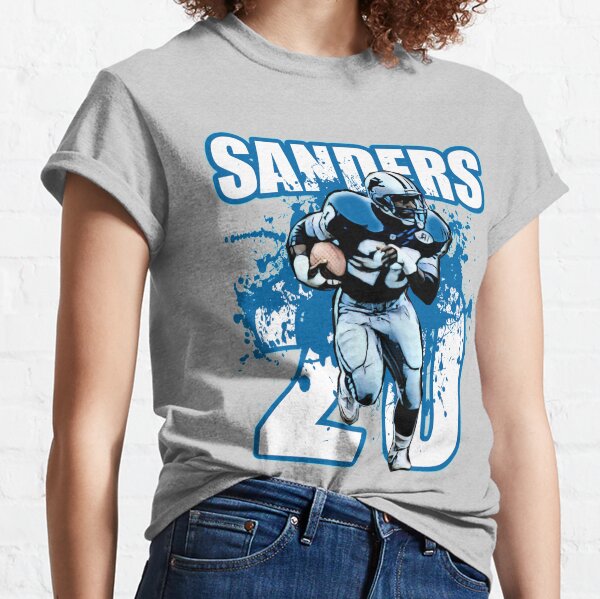 barry sanders t shirt