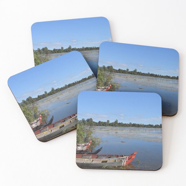 Item preview, Boat on the lake designed and sold by Linnys-Designs.