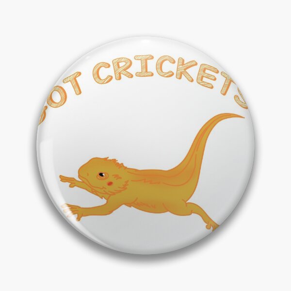 Item preview, Got Crickets Bearded Dragon Bait design designed and sold by Lisbob.