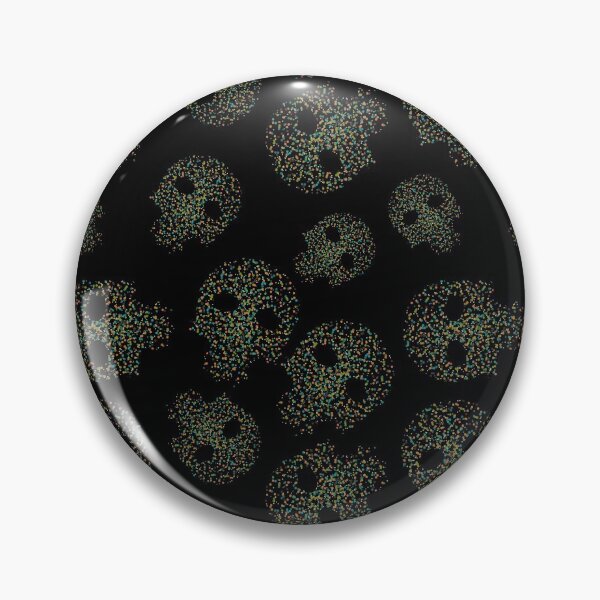 Item preview, Human doted skull pattern  designed and sold by Illutino.