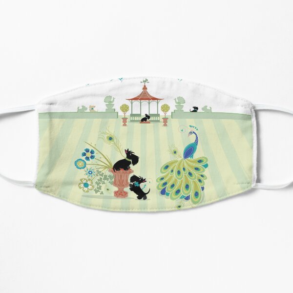 Scotties and Peacocks – Copyright © Bonnie Portraits Mask