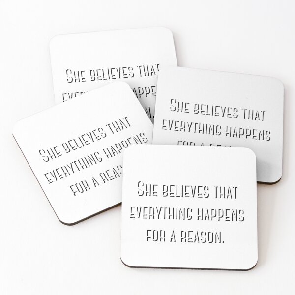 Item preview, She Believes That Everything Happens For A Reason designed and sold by diverseidentity.