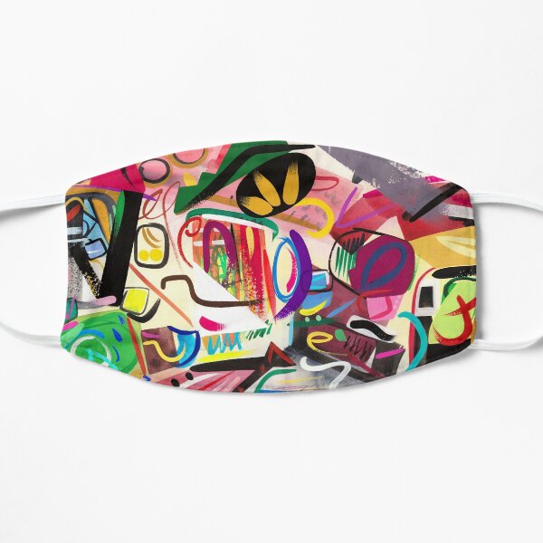 Abstract Interior Purple Art Print Mask