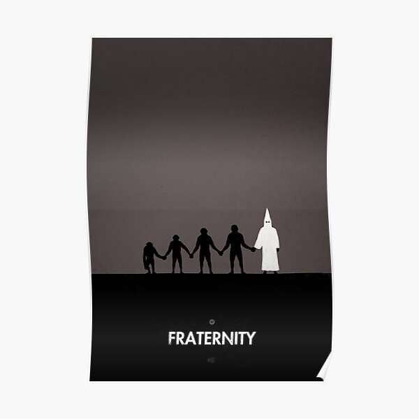 99 Steps of Progress - Fraternity Poster
