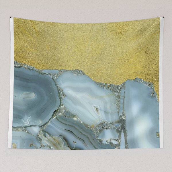 Item preview, Marble Agate Slices Crystal Geode Abstract Boho  designed and sold by Inogitna Designs.